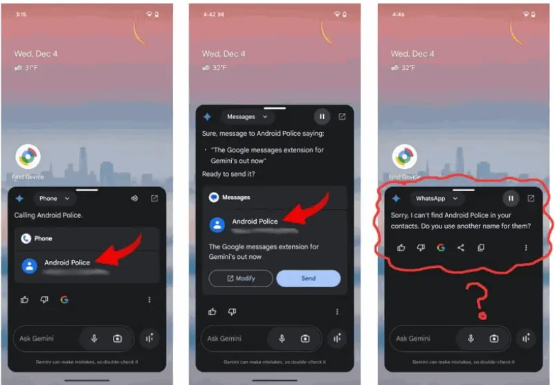 إضافة Gemini لواتساب- مصدر الصورة: Androidpolice