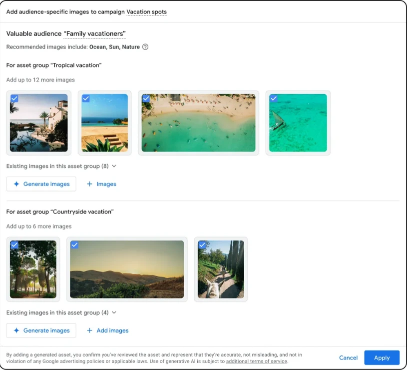 صورة توضح طريقة استخدام لوحة تحكم إعلانات جوجل Google Ads