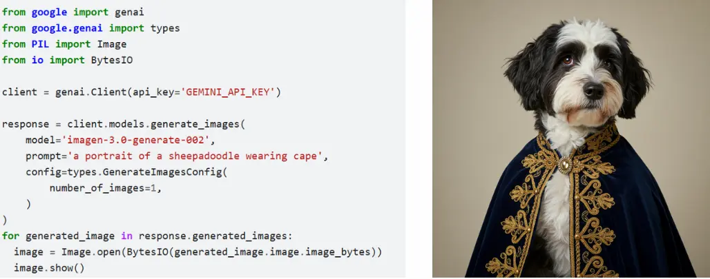 طريقة استخدام Imagen 3 عبر واجهة Gemini API