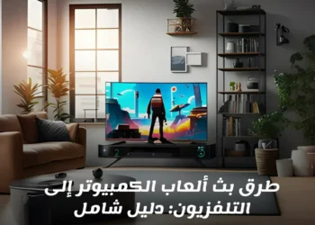 طرق بث ألعاب الكمبيوتر إلى التلفزيون: دليل شامل