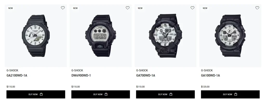 ساعات Casio G-SHOCK