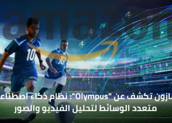 صورة توضح تطبيقات الذكاء الاصطناعي "Olympus" في تحليل الفيديو والصور في مجالات الرياضة والصناعة