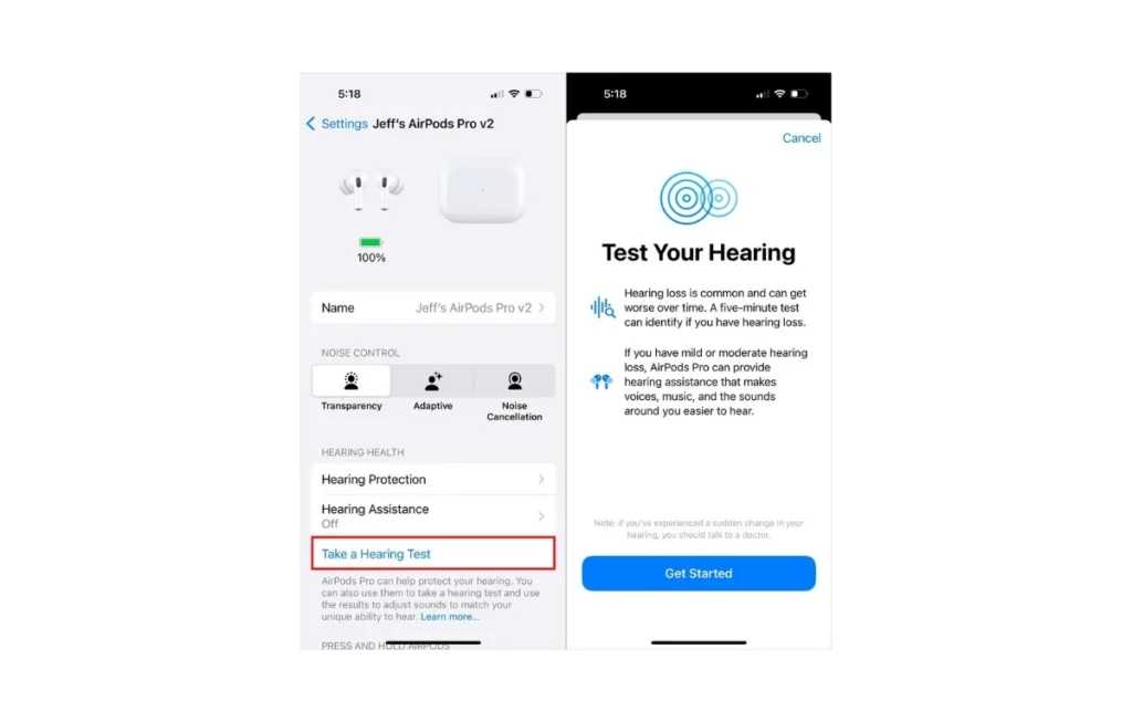 قسم "صحة السمع" (Hearing Health) - مصدر الصورة: Cnet