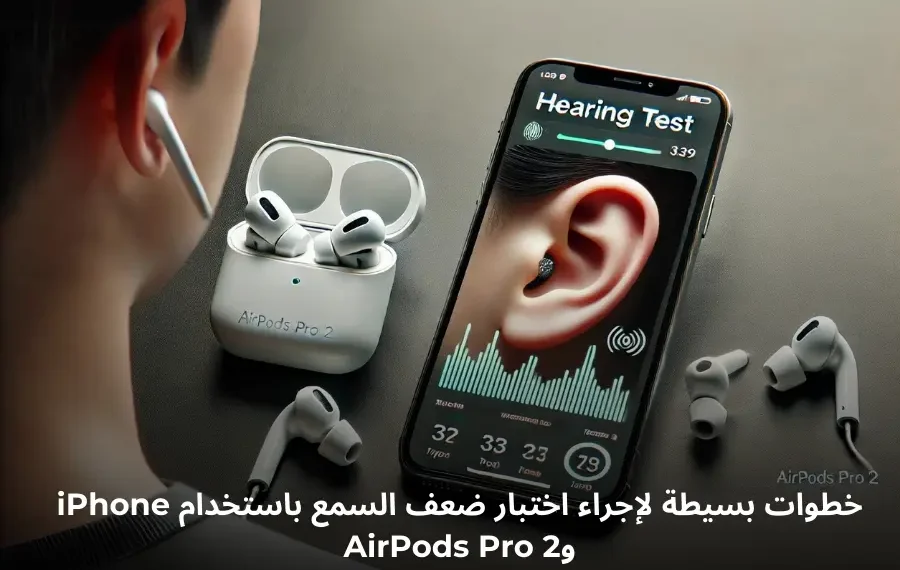 إجراء اختبار السمع باستخدام iPhone وAirPods Pro 2 لتحسين صحة السمع وضبط مستويات الصوت