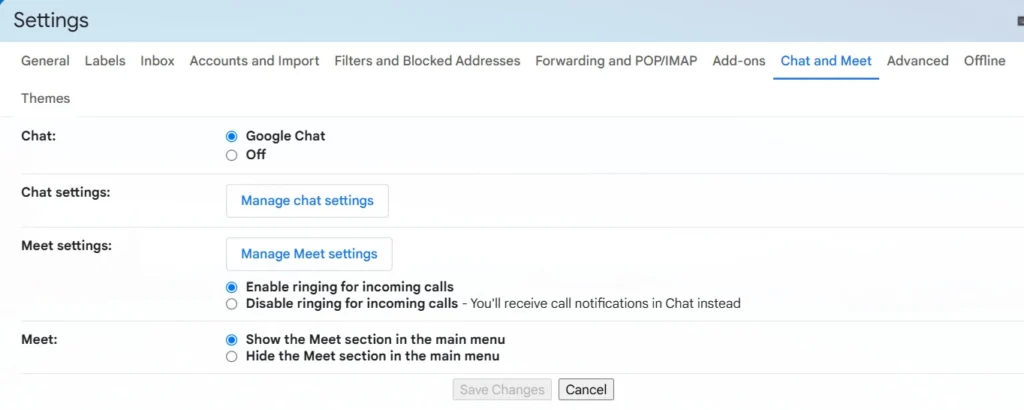 صزرو توضح خطوات تفعيل Google Chat على Gmail