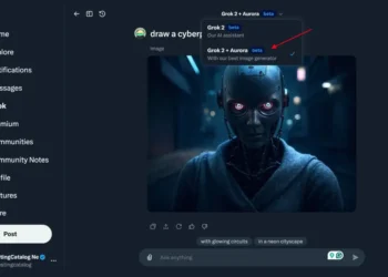 صورة توضيحية لنموذج "Aurora" من منصة إكس، تُظهر صورة مولدة باستخدام الذكاء الاصطناعي بشكل واقعي - مصدر الصورة: منصة X.