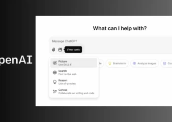 صورة توضيحية لأداة Canvas الجديدة من OpenAI.