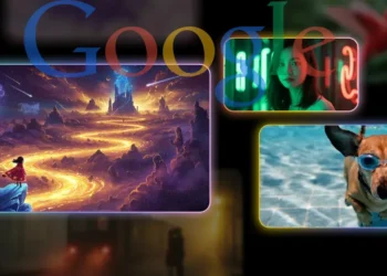 صورة توضيحية تعرض Veo 2 من جوجل لإنشاء فيديوهات بجودة عالية