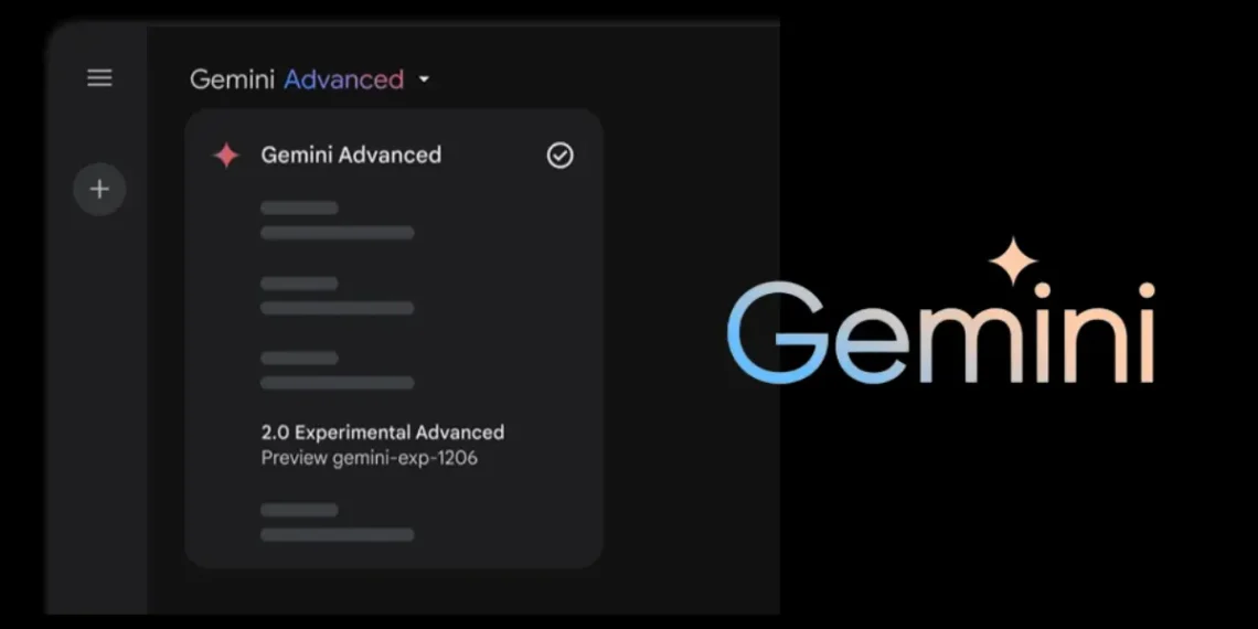 صورة توضيحية لنموذج جوجل الجديد Gemini-Exp-1206