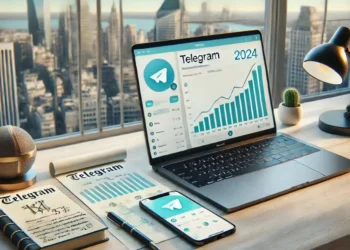 صورة إفتراضية توضح ارباح تيليجرام.