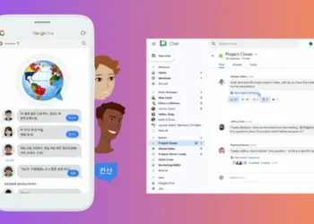 ميزة الترجمة التلقائية في Google Chat لتحسين التواصل بين الفرق الدولية.