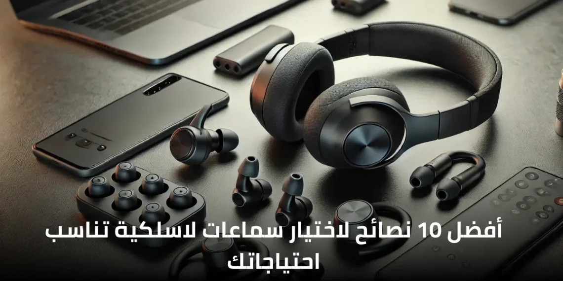 سماعات لاسلكية مريحة ذات تصميم عصري وأداء متميز