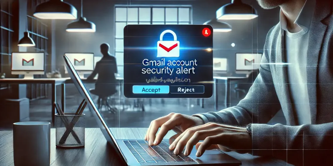 صورة تعبيرية عن اختراق حساب gmail.