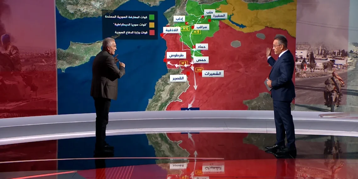 انهيار استراتيجي: الجيش السوري أمام تقدم المعارضة المسلحة