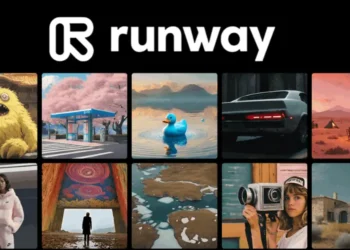 صورة توضح استخدام أدوات Runway AI الجديدة لتحويل الصور إلى فيديوهات حية مع تعبيرات وحركة.