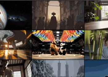 واجهة Sora Turbo من OpenAI لتحويل النصوص إلى فيديوهات.