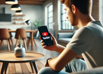 صورة تعبيرية تعرض ميزة تطبيق يوتيوب الجديدة "Play something" في هاتف أندرويد.