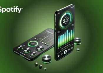 واجهة إعدادات سبوتيفاي لتخصيص جودة الصوت وتحسين تجربة الاستماع.