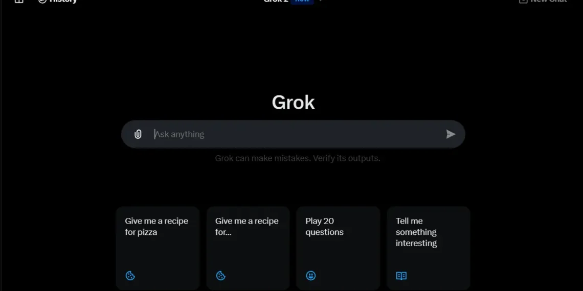 تحليل الصور في روبوت Grok المدعوم بالذكاء الاصطناعي.