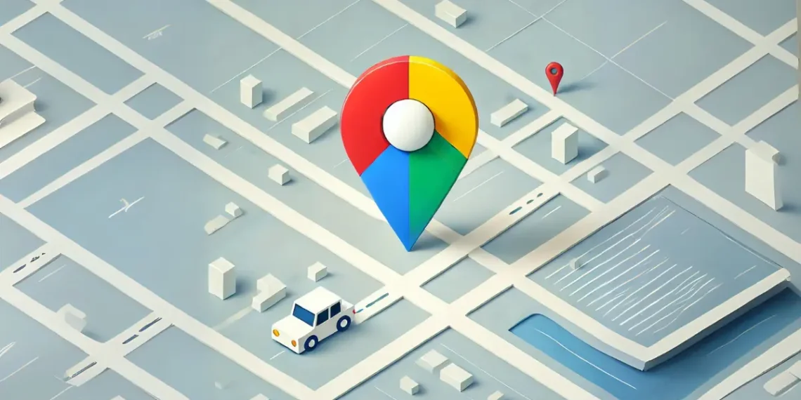 صورة تعبيرية تعرض خرائط جوجل