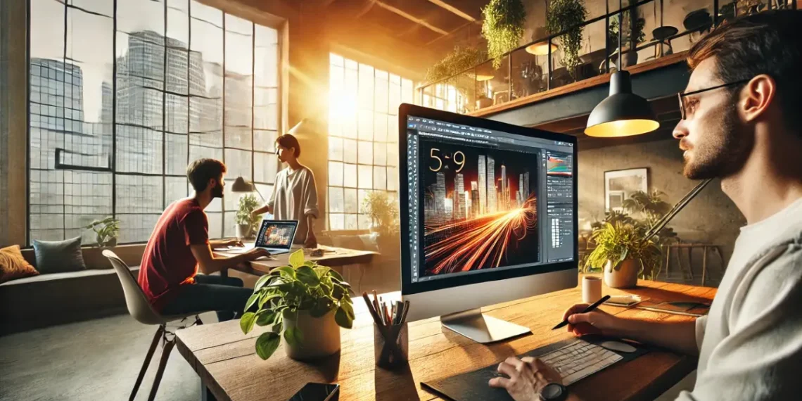 صورة تعبيرية عن ميزة التعاون المباشر في فوتوشوب.