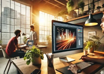 صورة تعبيرية عن ميزة التعاون المباشر في فوتوشوب.