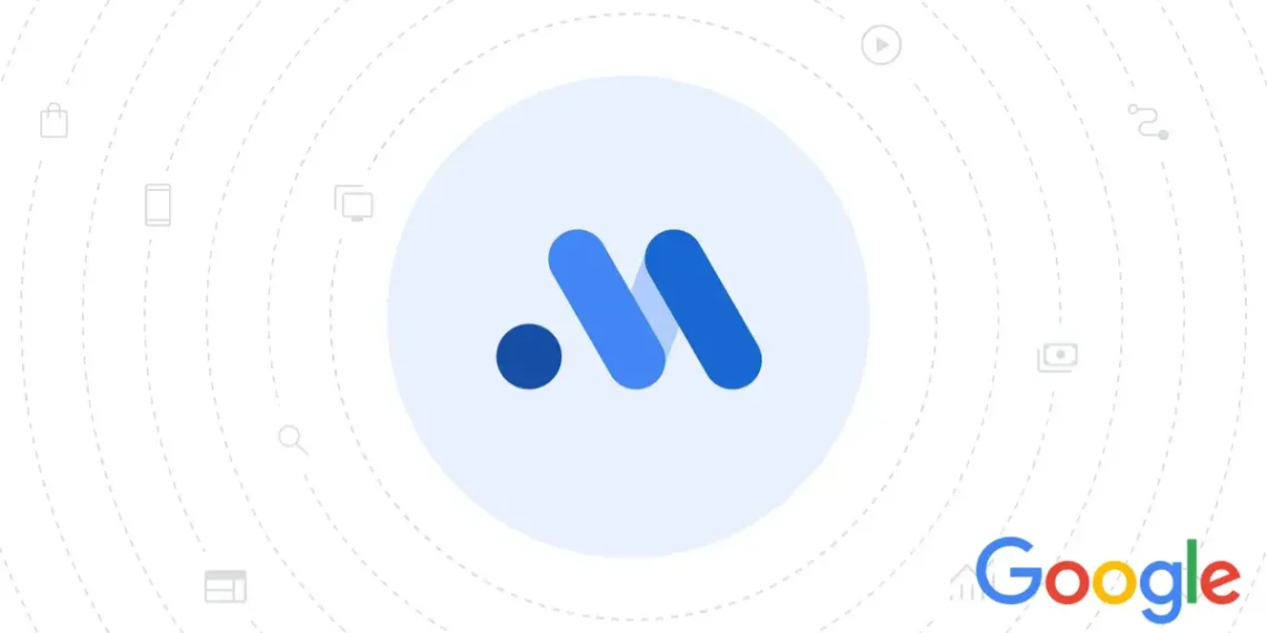 صورة توضح أداة Meridian من جوجل لتحليل أداء التسويق.