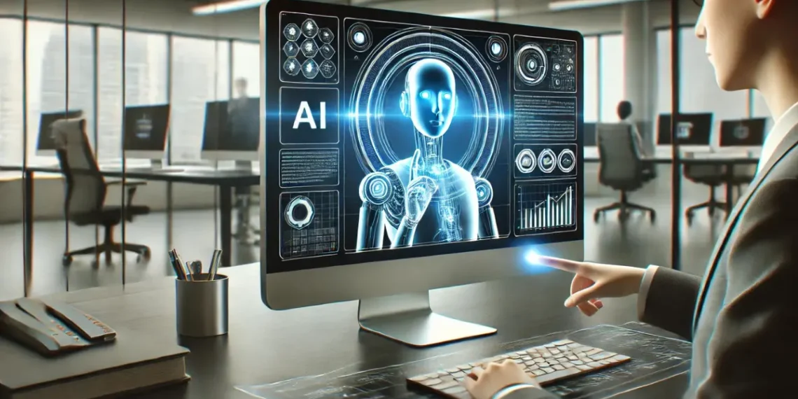 صورة تعبيرية عن نموذج LAM من مايكروسوفت.