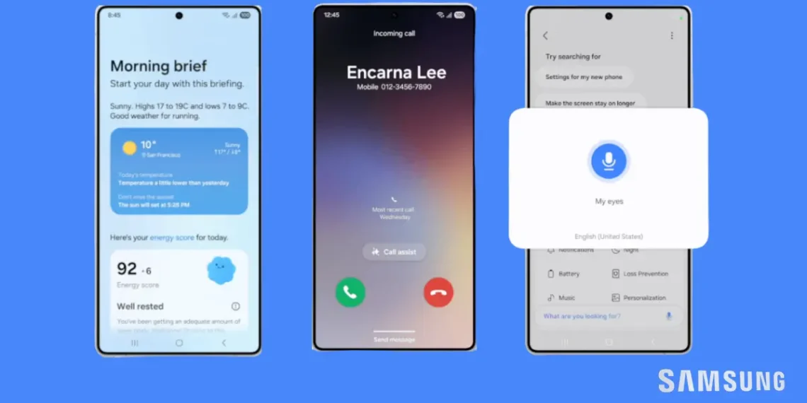 صورة تعبيرية توضح مميزات هاتف Samsung Galaxy S25.