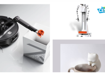 الروبوتات المنزلية الذكية في معرض CES 2025.