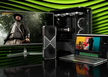 صورة توضح منتجات إنفيديا الجديدة التي تشمل رقائق RTX 50 وجهاز الكمبيوتر المكتبي - مصدر المقال: Nvidia.