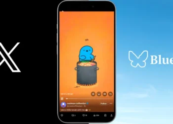 شاشة هاتف تعرض تبويب الفيديو الجديد على منصة X.