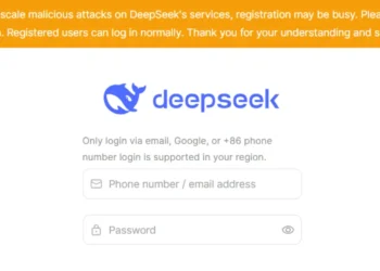 صورة تعبيرية توضح اعلان DeepSeek عن الهجمات الإلكترونية