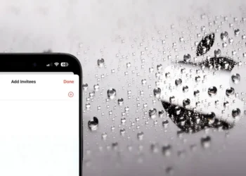 صورة توضيحية لتطبيق "Invites" الجديد من آبل، تعرض واجهة المستخدم وأدوات تنظيم الاجتماعات والفعاليات بطريقة مبتكرة.