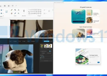 صورة توضح أدوات الذكاء الاصطناعي في Windows 11.