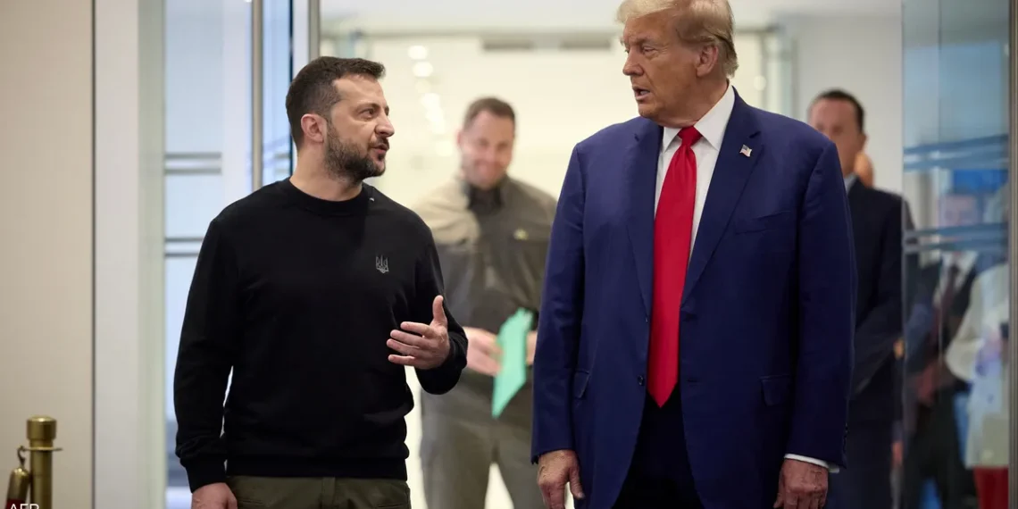 زيلينسكي يعرض صفقة استراتيجية على ترامب مقابل ضمانات أمنية