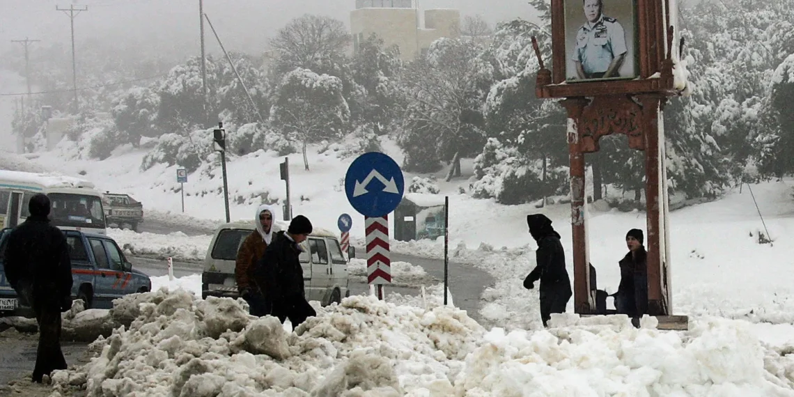 الأردن يستعد لـ"الجلمود" وخمس دول عربية تحت تأثير اضطرابات جوية