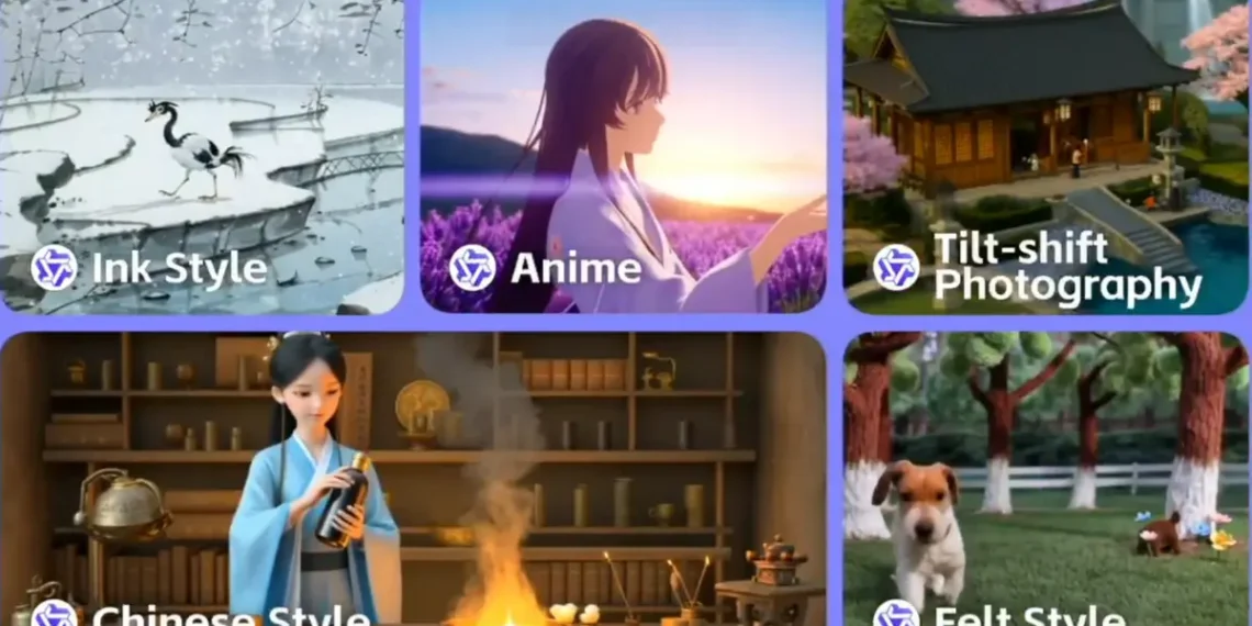 نماذج الذكاء الاصطناعي التوليدي من علي بابا لإنشاء صور ومقاطع فيديو احترافية مجانًا