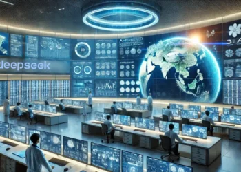 صورة تعبيرية عن تقنية الذكاء الاصطناعي DeepSeek التى ستستخدم لتحسين التنبؤات المناخية.