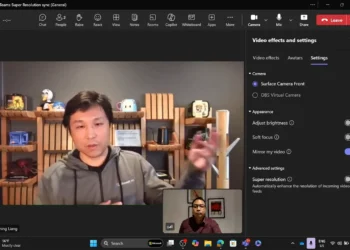ميزة الجودة الفائقة في Microsoft Teams - مصدر الصورة: مايكروسوفت