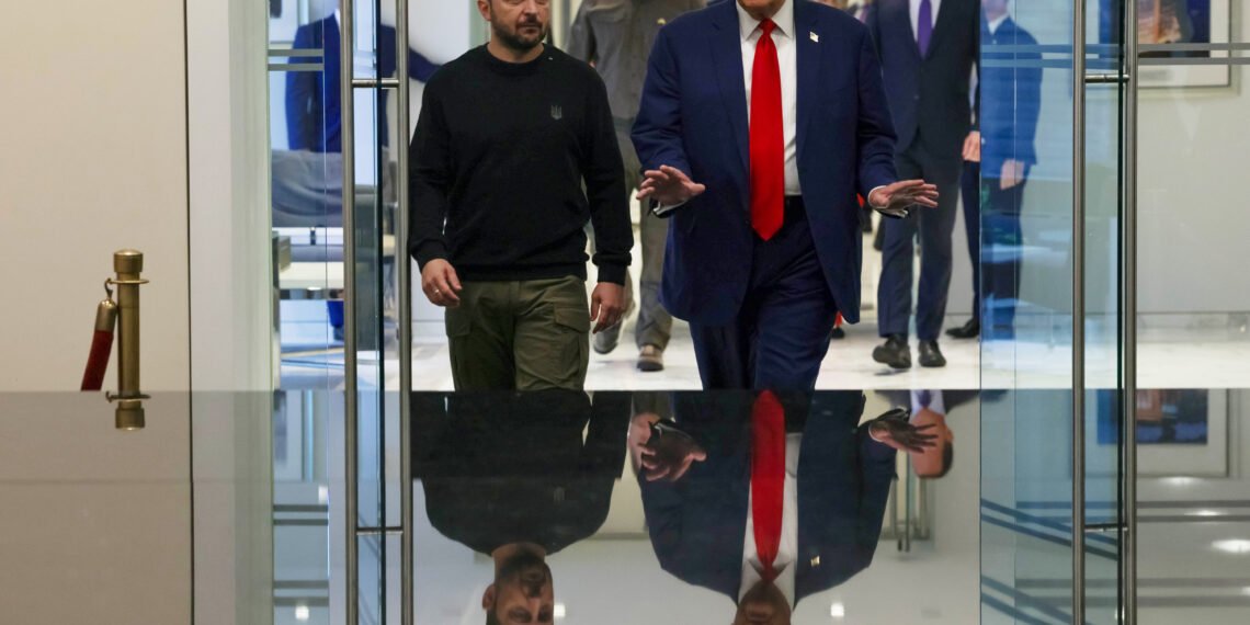 زيلينسكي في مواجهة الضغوط: لقاء أميركي ورد أوروبي على تصريحات ترامب