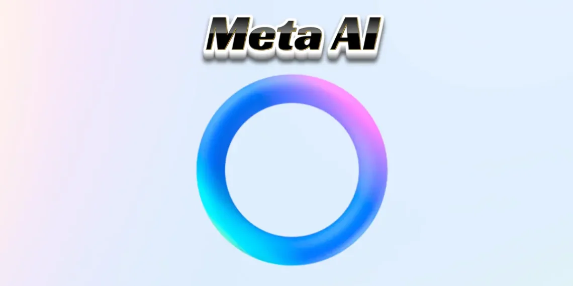 صورة توضح تطبيق Meta AI المستقل من ميتا