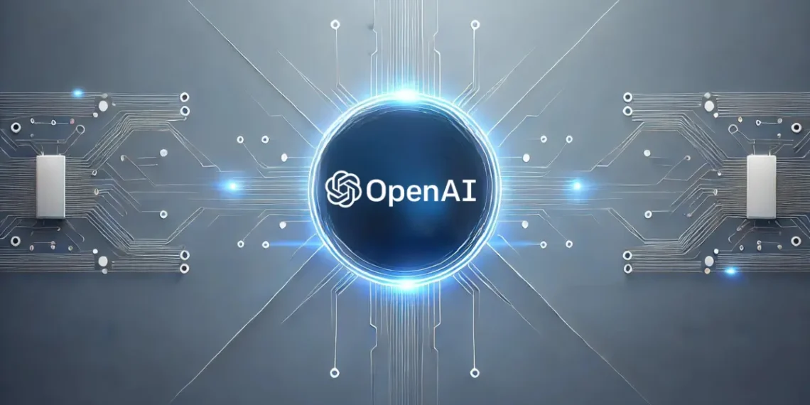 صورة تعبر عن تطوير أول رقاقة للذكاء الاصطناعي من OpenAI