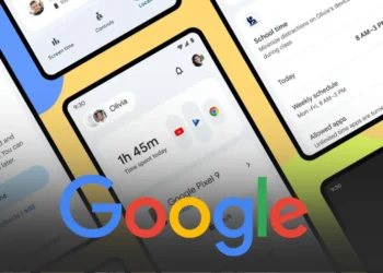 صورة توضح أدوات التحكم في تطبيق Google Family Link مع خيارات الرقابة الأبوية من جوجل