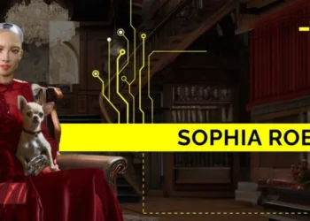 الروبوت صوفيا تتحدث أمام الجمهور في مؤتمر Synapse 2025 - مصدر الصورة: منصة X