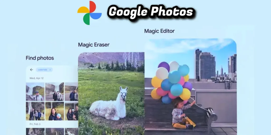 صورة توضح تقنية العلامات المائية الرقمية SynthID المستخدمة على الصور المعدلة بالذكاء الاصطناعي في صور جوجل