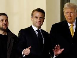 ترامب يتحدث عن إنهاء حرب أوكرانيا وماكرون يسعى لضمانات أوروبية