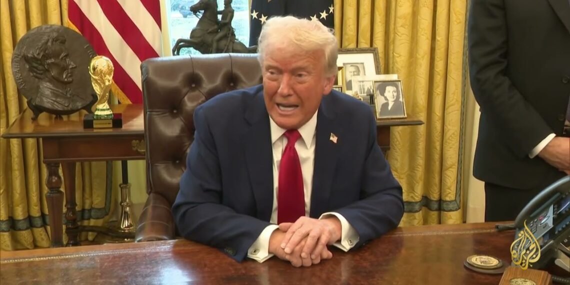 ترامب يدعو لتهجير الفلسطينيين من غزة وحماس ترد بغضب