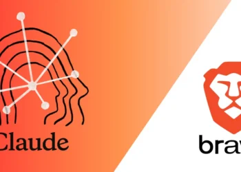 صورة توضح تكامل محرك البحث "Brave" مع خدمة الذكاء الاصطناعي "Claude"
