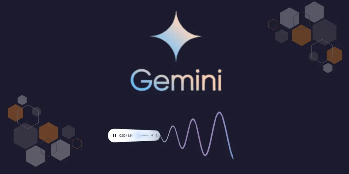 صورة توضح كيفية تحويل مستندات Google إلى بودكاست تفاعلي باستخدام ميزة البحث العميق في Gemini